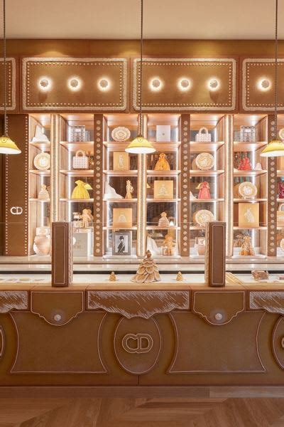 harrods dior cafe|Dior gingerbread cafe.